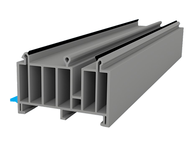 Raft din PVC moale pentru pervaz interior (opțional)